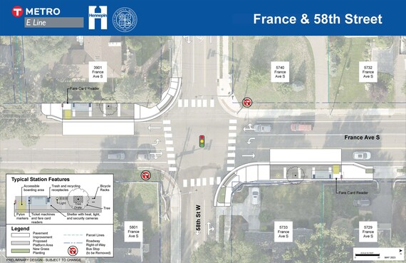 France and 58th Street Design