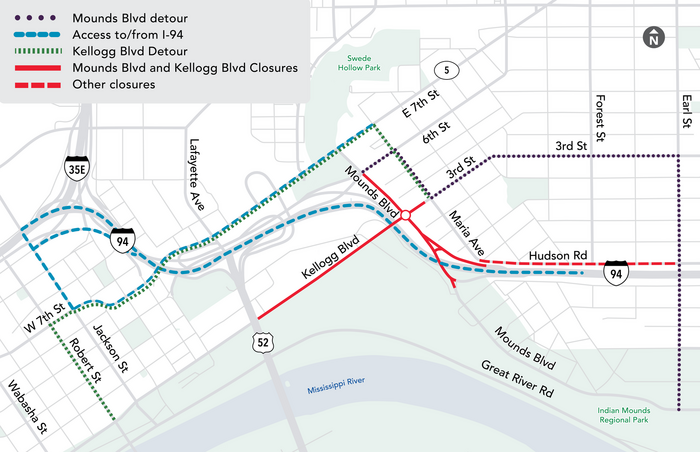 METRO Gold Line BRT Construction Update