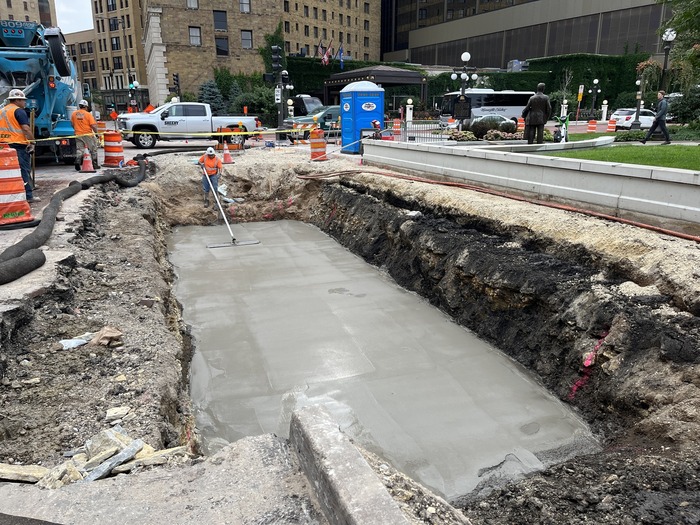 Hudson Road is closed between Maria Avenue and Griffith Street