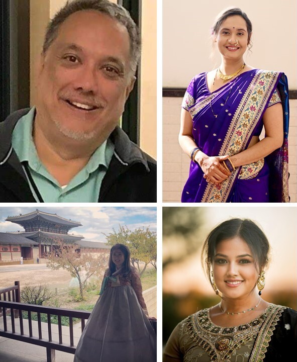 Bobby Andress, Neha Damle, Nikki Muelhausen, and Sadixa Sanjel