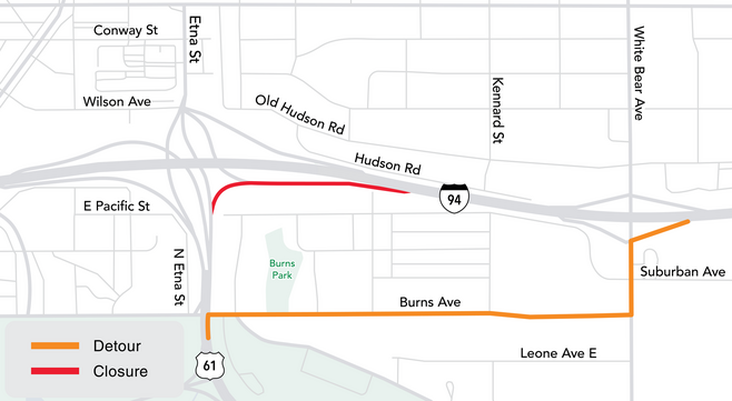 Etna Intersection Closure