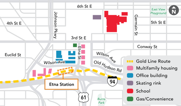 Etna Station  - Gold Line