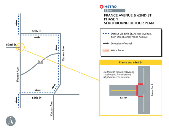 Southbound France Detour