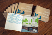 Good Neighbor Guides displayed on a tabletop.