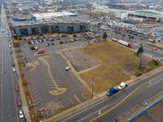 Aerial view of 3030 Nicollet Ave.