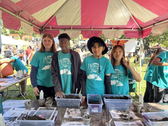 Mississippi River Green Team at the 16th Annual Monarch Festival