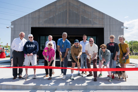 Ribbon Cutting at the River Hub at Graco Park
