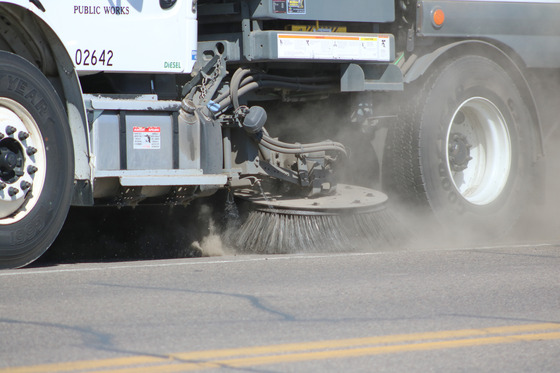 Minneapolis Street Sweeper