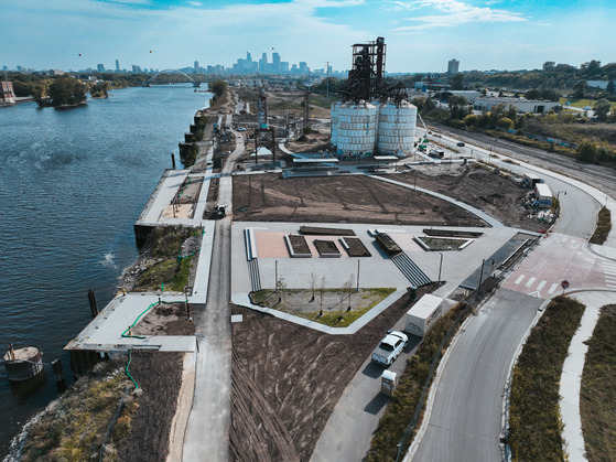 Upper Harbor Terminal Aerial