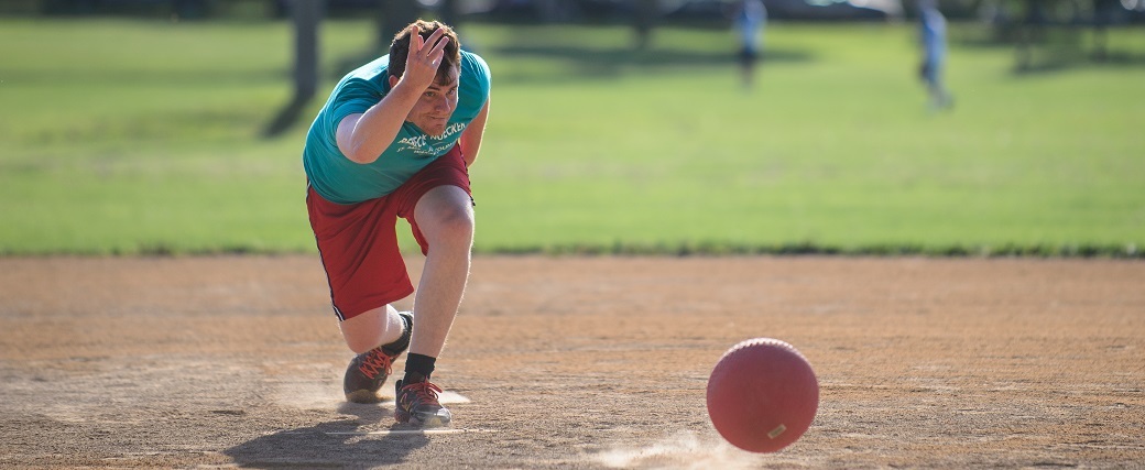 Adult Kickball at Lake Nokomis Park