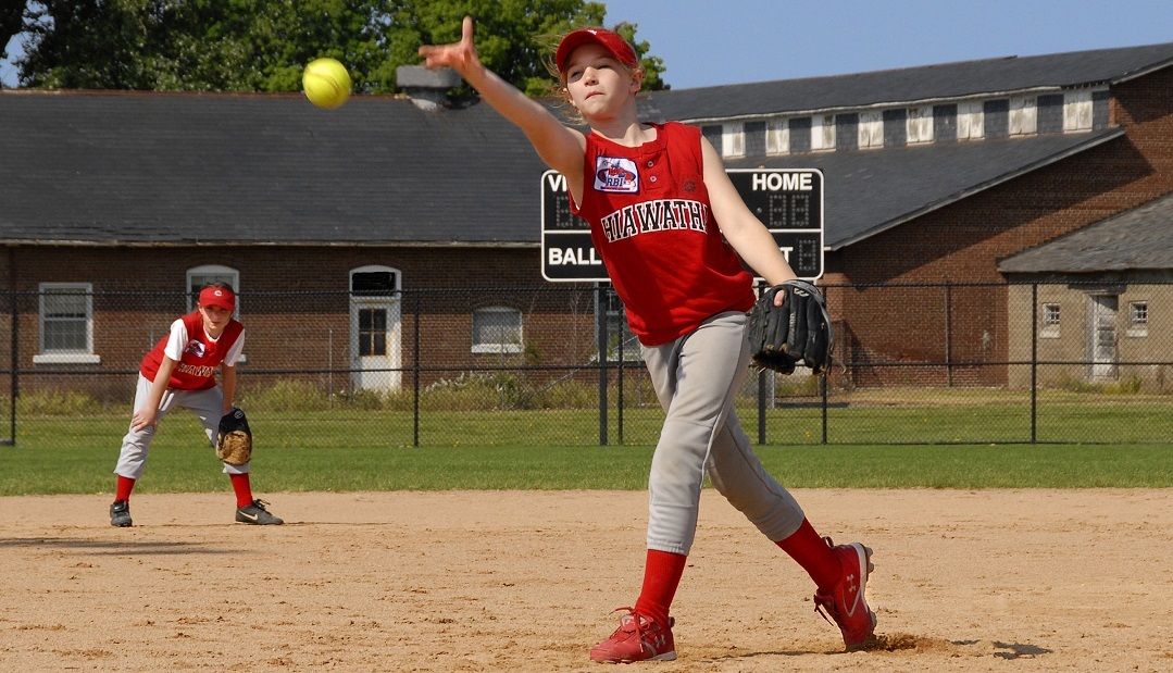 Youth Softball Pitcher