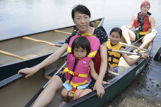 canoeing - National Get Outdoors Day