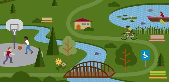 Parks for All graphic