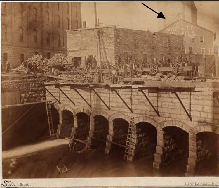 Bassett's Sawmill Water Works historic photo