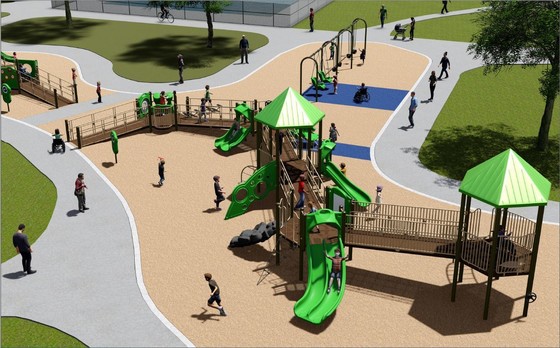 Armatage Park Playground illustration