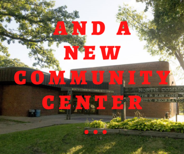 North Commons community center graphic