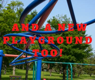 North Commons playground graphic