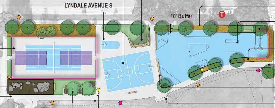 Painter Park concept plan detail