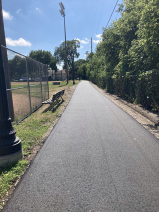 trail replacement at Van Cleve park