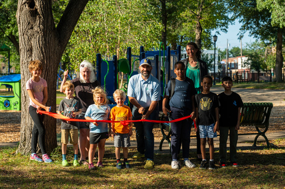 Van Cleve playground opening