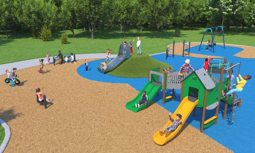 North Commons playground 2-5 area