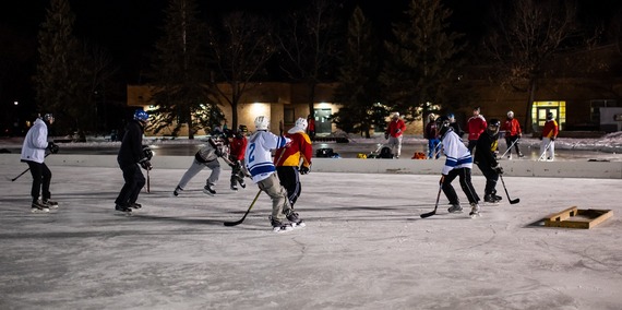 Pond Hockey League at Armatage Park