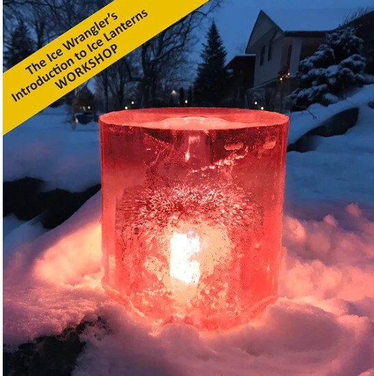 Intro to Lanterns class red ice lantern