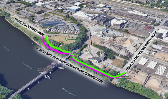 Construction begins next week on new North Minneapolis riverfront trail ...