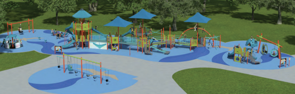 Audubon Park concept plan - playground detail