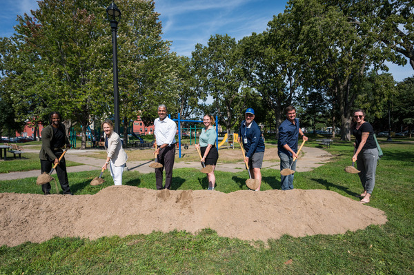 Groundbreaking at Elliot Park on Sept. 2, 2025