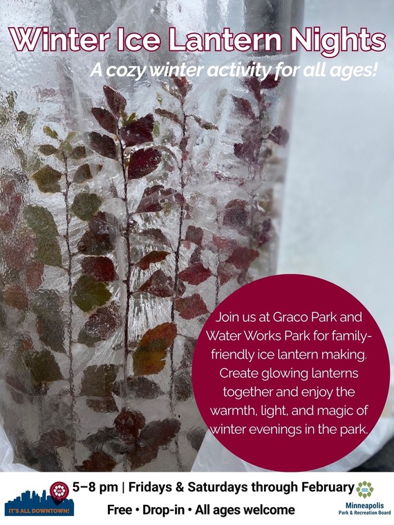 Ice Lantern Flyer promotion