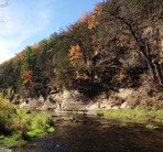 Whitewater River in state park in 2014