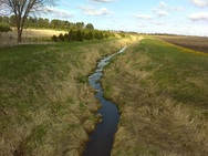 Cedar River watershed in southern Minnesota