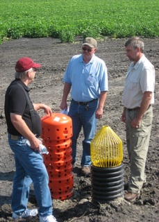 Hawk Creek in southwest MN tile inlet