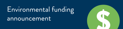 Environmental funding announcement