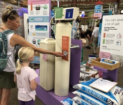 Water softener exhibit at Eco Experience at Minnesota State Fair 2018