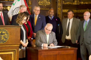 Governor Walz signing executive order
