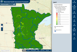 groundwater index map