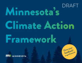 Climate action framework cover
