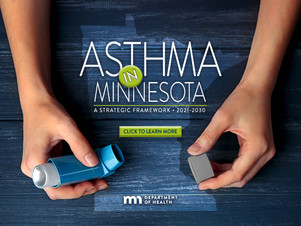 Asthma in Minnesota report cover