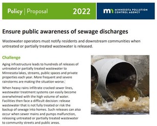 wastewater bypass policy graphic