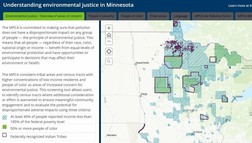 Environmental justice mapper