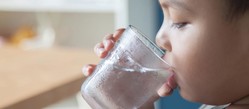 drinking water