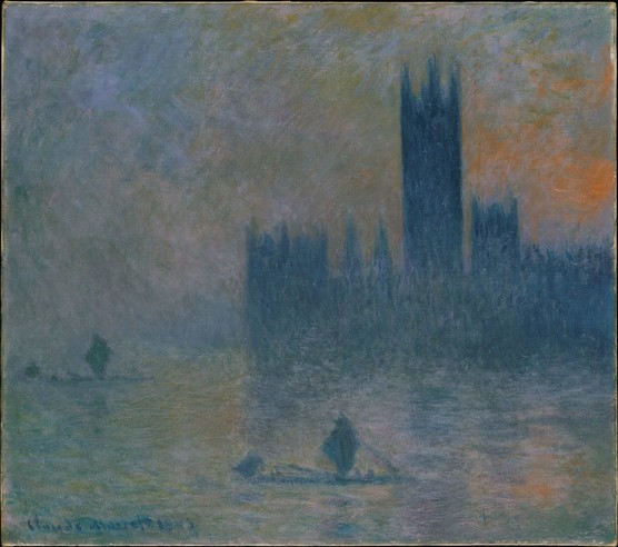 Turner painting and air pollution