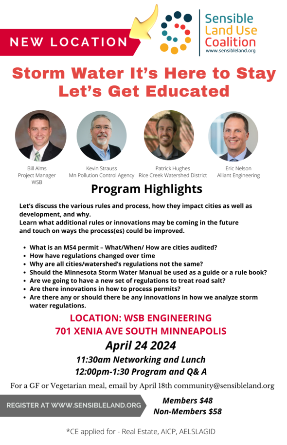 Stormwater: It's Here to Stay, Let's Get Educated