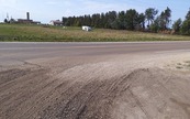 dirt on street