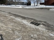 Winter Sediment Accumulation