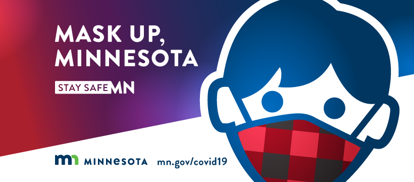 Mask Up, Minnesota graphic