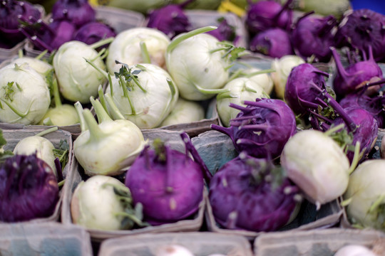 Produce from Chang's Garden at the Plymouth Farmers Market