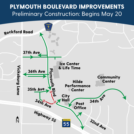 Preliminary phase closure begins May 20